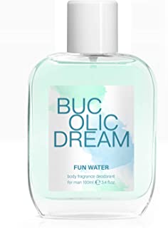 Fun Water, Bucolic Dream Deodorant Body Fragrance for Women, profumo da donna, 100 ml, confezione da 2