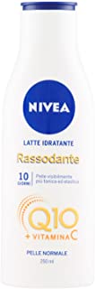 Nivea Latte Idratante Rassodante Q10 Vitamina C, Crema Corpo Pelle Normale, 2 Confezioni da 250 ml