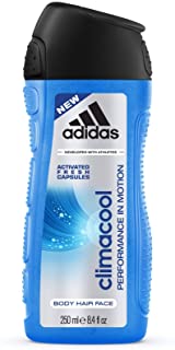Adidas Climacool Shower Gel Men, confezione da 6 pezzi (250 ml x 6)