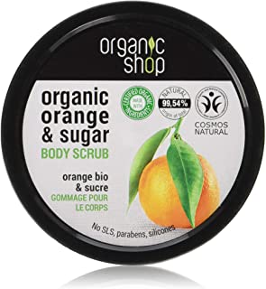 Organic Shop - Scrub corpo all'arancia siciliana, 250 ml