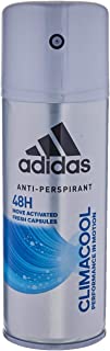 Adidas, Climacool Deodorante Spray Uomo, 48 Ore di Freschezza, 3 x 150 ml