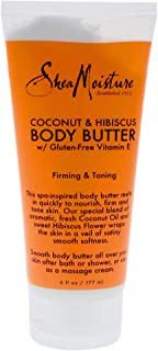 Shea Moisture Coconut & Hibiscus Body Butter with Gluten Free Vitamina E by Shea Moisture