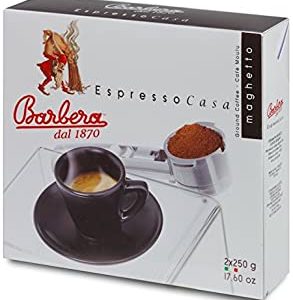 Caffe Barbera dal 1870 - Caffe Macinato - Miscela Espresso Casa - 500 Gr
