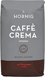 J. Hornig Caffe in Grani, Espresso, Caffe Crema Intenso, 1 kg, arabica e robusta, torrefatto e confezionato in Austria