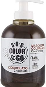 S.O.S COLOR & GO Maschera Colorante Riflesssante e ravvivante Cioccolato 300 ml