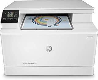 HP Color LaserJet Pro M182n, Stampante multifunzione, solo LAN o USB, Bianca