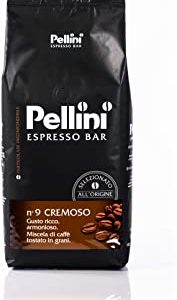 Pellini Espresso Bar, Caffe in Grani, Numero 9 Cremoso, 1 kg