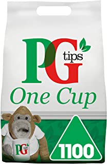 Bustine di te PG Tips One Cup Pyramid, confezione da 1 (Totale 1100 bustine di te)
