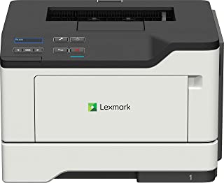 Lexmark B2442dw Laser Printer, Nero-Grigio, 1