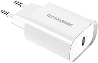 DYNASONIC Caricatore USB C 20W Caricabatterie PD Quick Charge Ricarica per mobiles (Type-C)