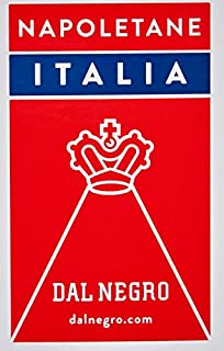 Dal Negro 10071 - Napoletane Italia Carte da Gioco Regionali, Astuccio Rosso
