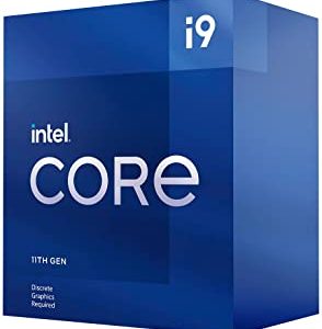 Intel Core i9-11900F - Processore desktop da 11 generazione (clock di base: 2.5 GHz Tuboost: 5 GHz, 8 core, LGA1200) BX8070811900F