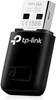 TP-Link TL-WN823N Adattatore USB Scheda di Rete, Wireless 300Mbps, 2.4GHz, 2 Antenne Interne, USB 2.0, Pulsante WPS, Supporta Windows 10/8.1/8/7/XP, M