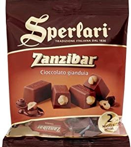Sperlari - Zanzibar Torroncini Classici al Cioccolato e Gianduia, Senza Glutine - 117 gr