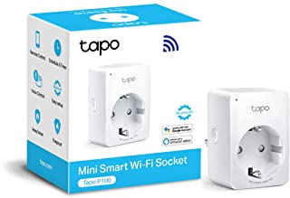 TP-Link Presa Intelligente WiFi Smart Plug, Compatibile con Alexa e Google Home, Controllo Remoto tramite APP Tapo, 10A, 2300W (