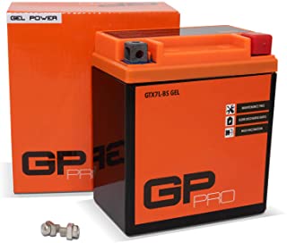 GP-PRO GTX7L-BS 12V 6Ah GEL Batteria di avviamento (simile a YTX7L-BS / 50614) (Esente da manutenzione / Sigillato) Moto Scooter