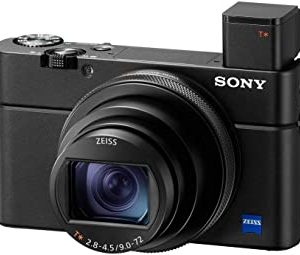 Sony RX100 VI Fotocamera Digitale Compatta, Sensore da 1.0'', Elevate Prestazioni di AF, Video 4K HDR e Schermo LCD Re