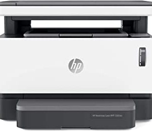 HP LaserJet Neverstop 1202nw 5HG93A, Stampante Multifunzione A4 con Serbatoio Toner a Ricarica Rapida, Stampa Fronte e Retro Manuale in b/n, 20 ppm, U
