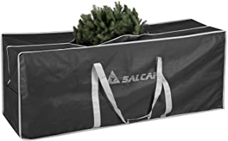 SALCAR Borsa Grande Borsa per L'Albero di Natale, 130 x 40 x 50 cm. Oversize, Utilizzata per Conservare Alberi di Natale, D