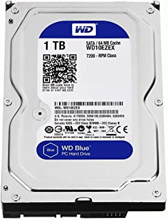 Wester Digital WD10EZEX HDD Interno da 1 TB, Connettività: SATA, Dimensioni: 3.5", Argento