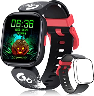 BILIFIT Smartwatch Orologio Fitness Bambini, 1.4" Touch Schermo, 19 modalità Sportive, Contapassi, Cardiofrequenzimetro, N