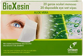 BioXesin Garze Oftalmiche Monouso con Aloe vera - 20 garze