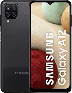 Samsung Galaxy A12, Smartphone, Display 6.5" HD+, 4 Fotocamere Posteriori, 128 GB Espandibili, RAM 4 GB, Processore Octa Core, Batteria 5000 mAh, 4G,