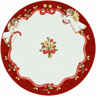 Thun - Piatto Sweet Christmas Grande - Porcellana - Linea Sweet Christmas - Living, Arredare la Casa - Ø 31,9 cm; 2,2 cm h