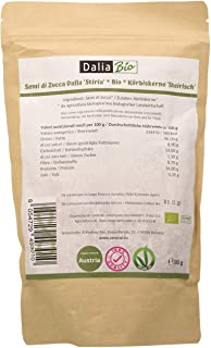 Dalia Bio - Semi di zucca BIO sgusciati crudi 500g - Provenienza Austria (Stiria) | naturali, senza sale