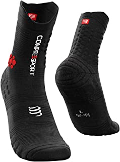 Compressport PRO Racing Socks v3.0 Trail, Calzini da Gara Unisex-Adult, Nero, T3