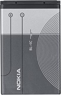 Nokia BL-4C Batteria Originale Interna al Litio 950 mAh, Grigio