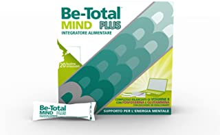 Be Total Mind Plus, Integratore Alimentare di Vitamine B con Fosfoserina e Glutammina, contro la Stanchezza Mentale, Ideale per Adulti e Bambini 6+, S