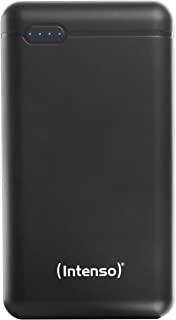 Intenso Powerbank XS 20000 - Caricabatterie portatile (20000 mAh, adatto per smartphone/tablet PC/fotocamera digitale), nero