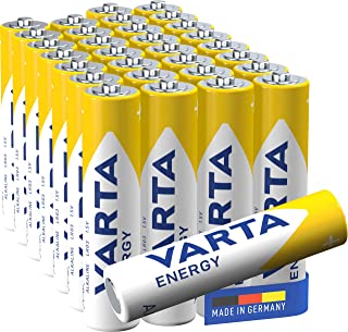 Varta Energy 4103229630 AAA Ministilo LR03 Batterie Alcaline, Confezione da 30 Pile, Blister risparmio