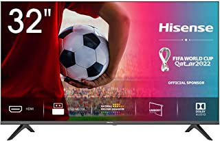 Hisense 32AE5000F TV LED HD 32", Bezelless, USB Media Player, Tuner DVB-T2/S2 HEVC Main10 [Esclusiva Amazon - 2020]