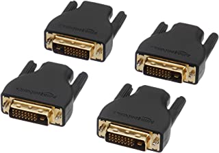 Amazon Basics - Adattatore da HDMI a DVI-D, confezione da 4
