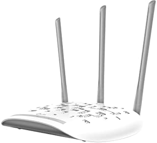 TP-Link Access Point N450 2.4GHz, WiFi Extender e Client, PoE passivo, 3 antenne fisse 5 dBi (TL-WA901N), 450Mbps