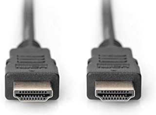 Digitus AK330114020S Cavo HDMI 3D con Ethernet, Doppia Schermatura, 2 m, 2.0 m, Full HD - HDMI - Tipo A - LW