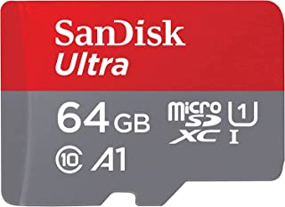 SanDisk Ultra Scheda di Memoria microSDXC con Adattatore SD, fino a 120 MB/s, Prestazioni dell'App A1, Clase 10, U1, 64 GB