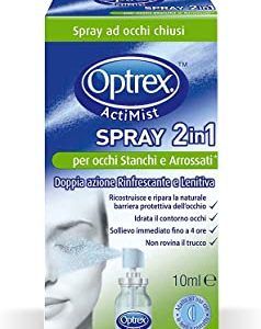 OPTREX Collirio Spray Actimist 2in1 per Occhi Stanchi e Arrossati