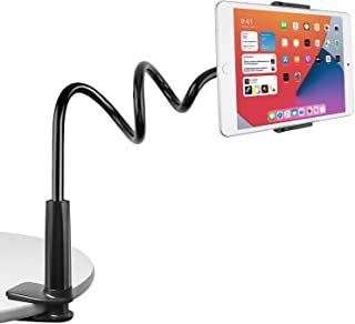 Czemo Supporto Tablet, Collo Oca Supporto Regolabile - Universale Supporto Stand per Tablet/iPad/iPhone/Samsung Tab/Huawei Mediapad/Kindle e Altri 4 a