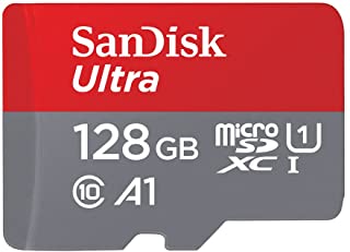SanDisk Ultra Scheda di Memoria microSDXC con Adattatore SD, fino a 120 MB/s, Prestazioni dell'App A1, Clase 10, U1, 128 GB