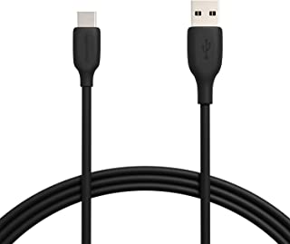 Amazon Basics - Cavo USB-C 2.0 a USB-A (certificazione USB-IF), 1,83 metri, colore nero (confezione da 2)