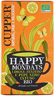Cupper Tisana Biologica Happy Mondays (confezione da 20 bustine)