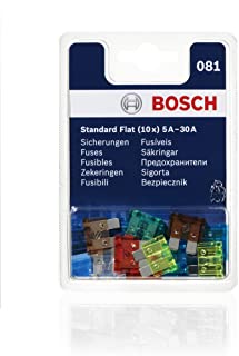 Bosch - Confezione da 10 fusibili standard da 5A a 30A