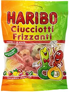Haribo - Ciucciotti Frizzanti, Caramelle Gommose al Gusto di Frutta , 100 g