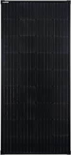enjoy solar Pannello solare monocristallino 12V modulo fotovoltaico - Full Black (170W - Full Black)