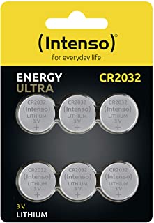 Intenso Energy Ultra CR2032 - Pila a bottone al litio, confezione da 6