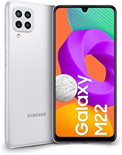 Samsung Galaxy M22 Smartphone Android, 6,4 pollici HD+ Super AMOLED, Quadrupla Fotocamera Posteriore, 4 GB di RAM, 128 GB di Memoria Interna, Batteria