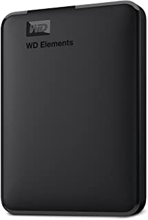 WD 4TB Elements Portable, Hard Disk Esterno Portatile, USB 3.0
